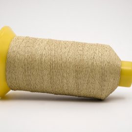 Spun Para-Armide with Steel Core Threads