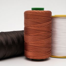 Polyester Semi Waxed Braids
